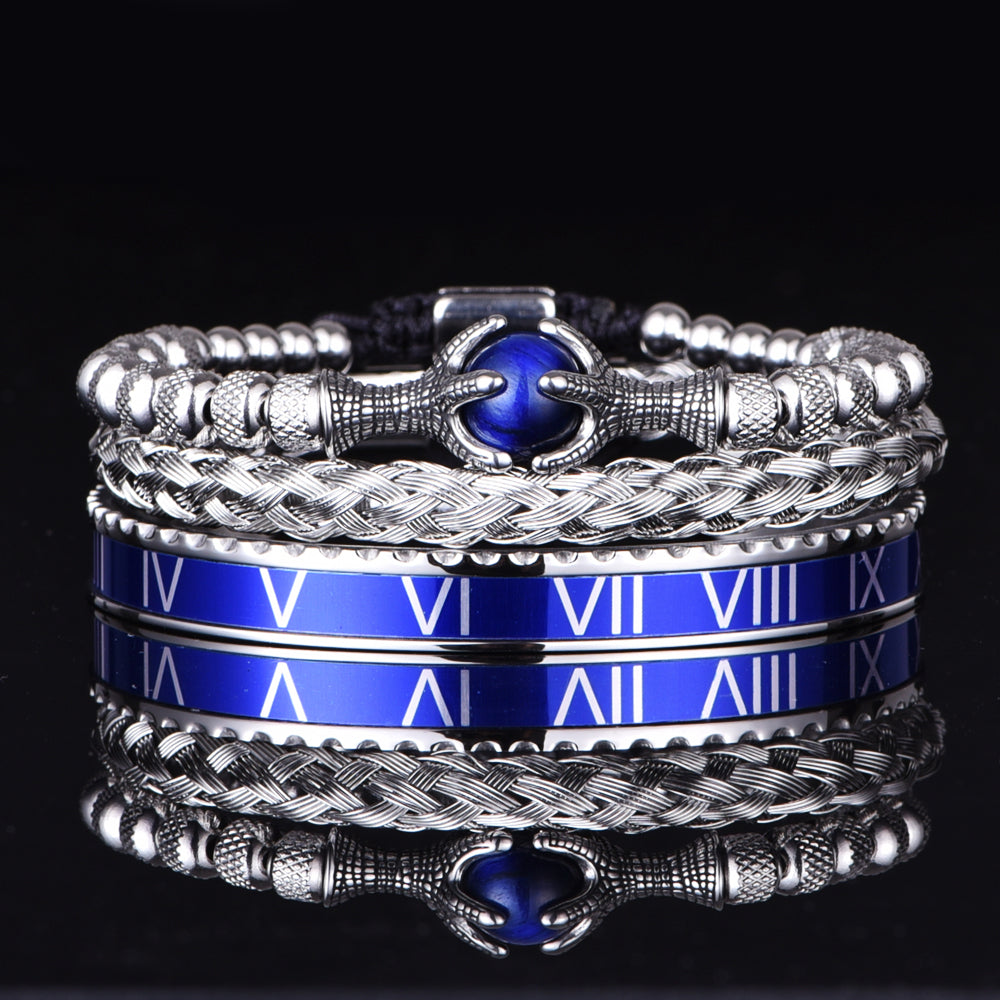 TigerEye Armband Blauw