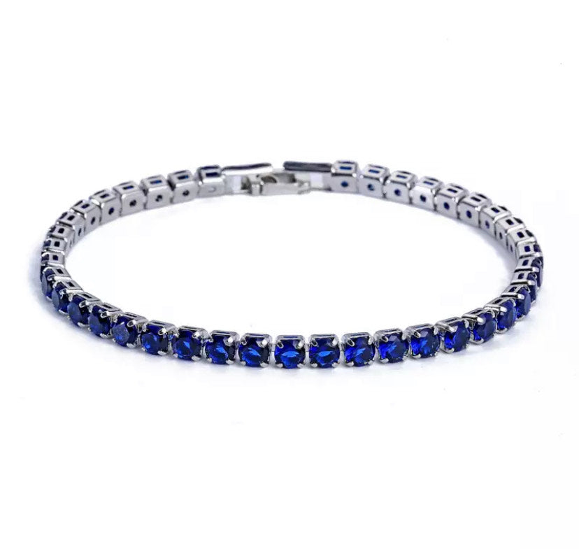 Diamond Armband Blauw